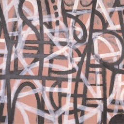 2. Black, White, Pink, 1954 Oil on canvas. Collection of the Adolph and Esther Gottlieb Foundation, New York 5413.