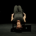 2. The dancer with chair and MacBook