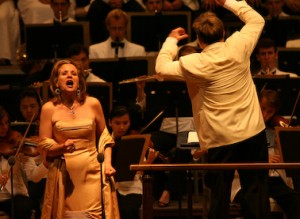 Renée Fleming Sings Tatiana in Tchaikovsky's Eugene Onegin. Photo Hilary Scott