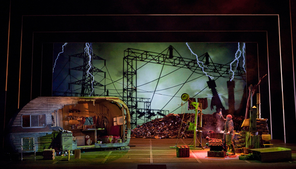 Siegfried, Act I: David Cangelosi (Mime). Photo Cory Weaver. Siegfried, Act I: David Cangelosi (Mime). Photo Cory Weaver.