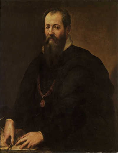 Giorgio Vasari, Self Portrait, oil on panel, 1566-1568. Galleria degli Uffizi, Florence. Giorgio Vasari, Self Portrait, oil on panel, 1566-1568. Galleria degli Uffizi, Florence.