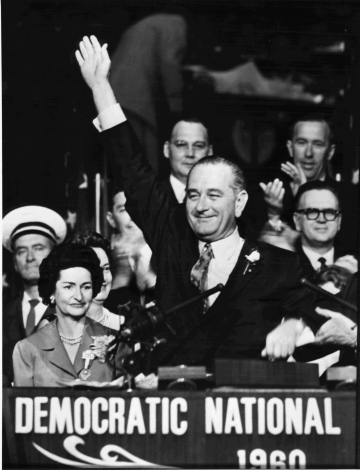 The Democratic National Convention in Los Angeles, 15 July 1960.